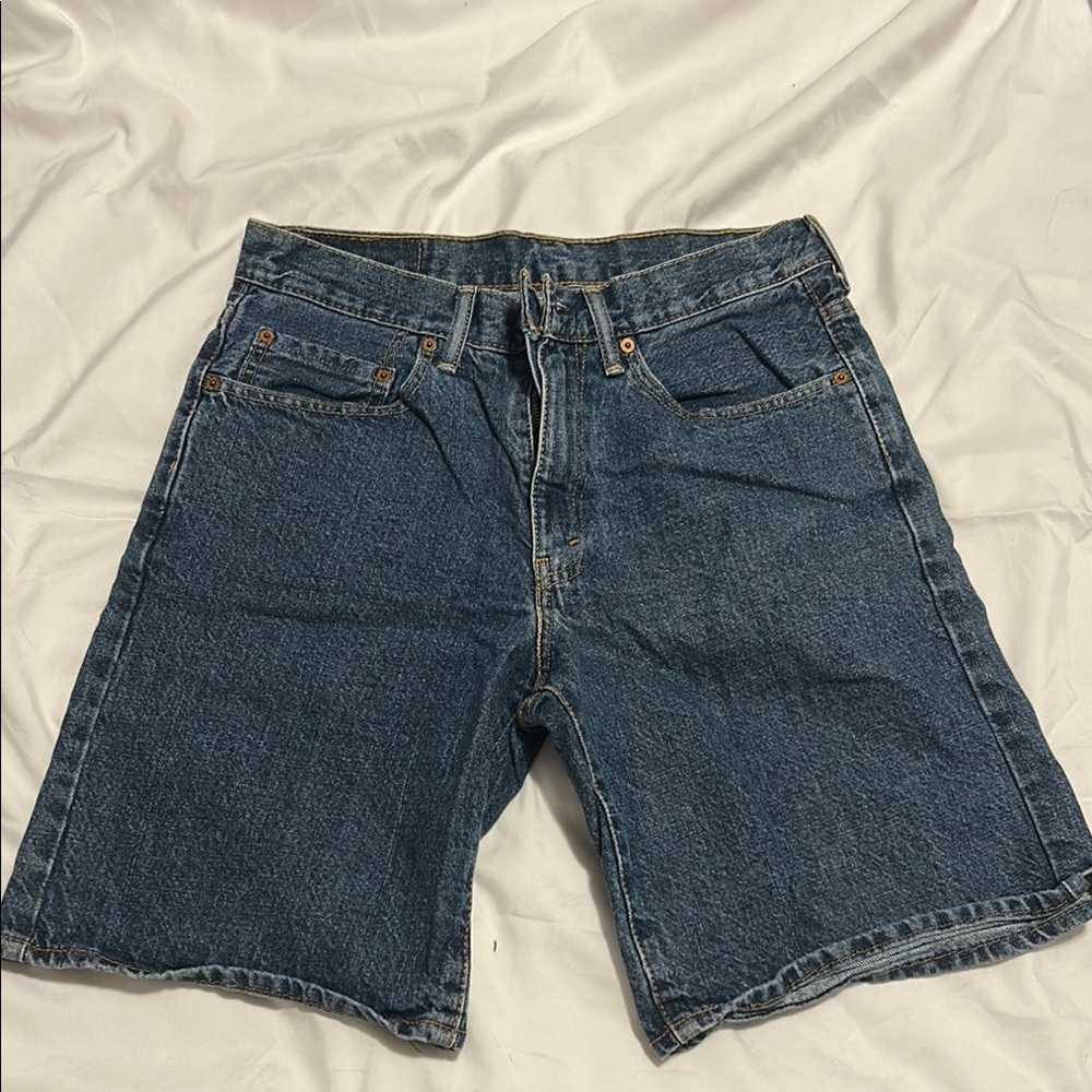 Levi's Blue Jean Shorts Timeless Denim Design